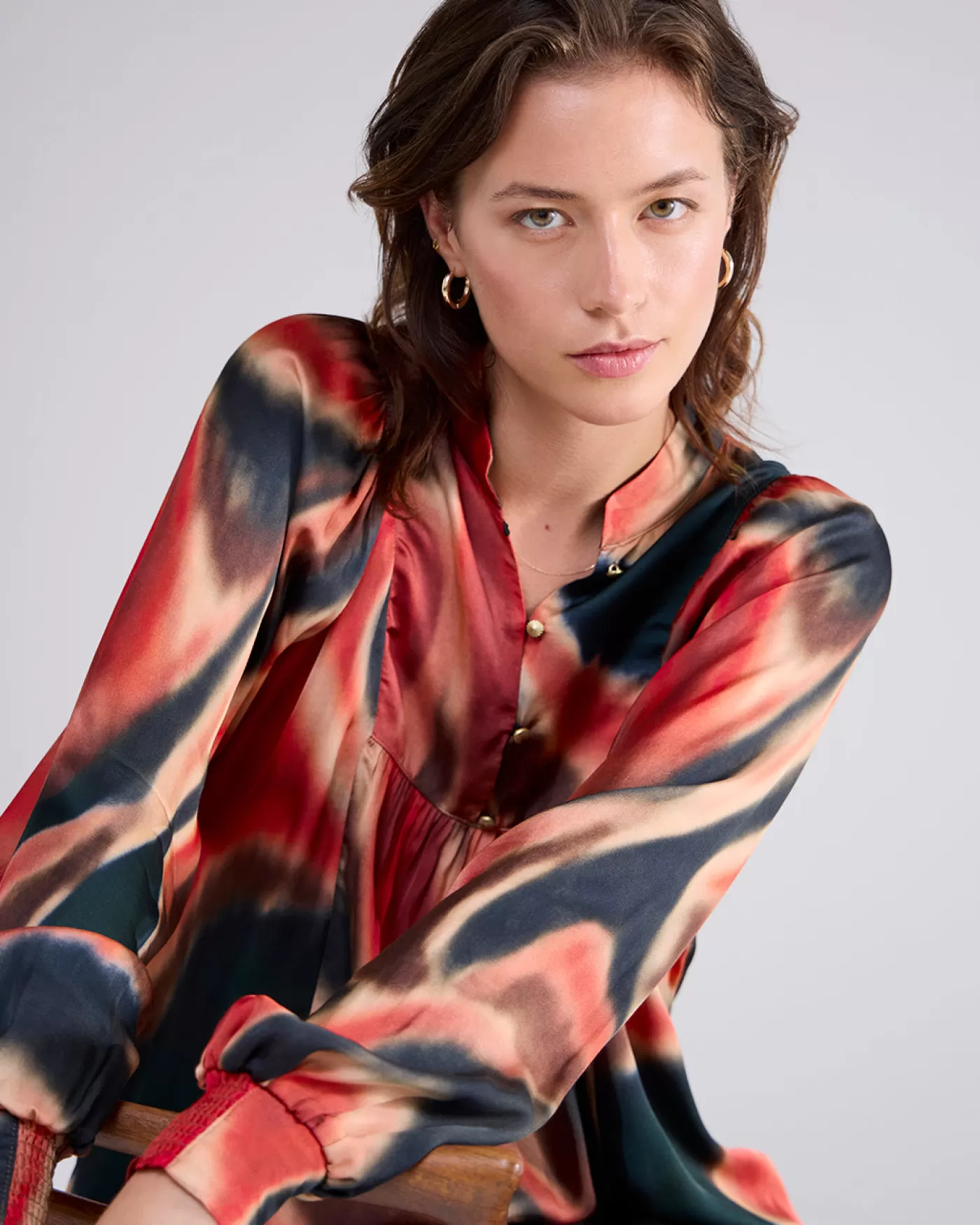 Summum Blouses<A-lijn top print