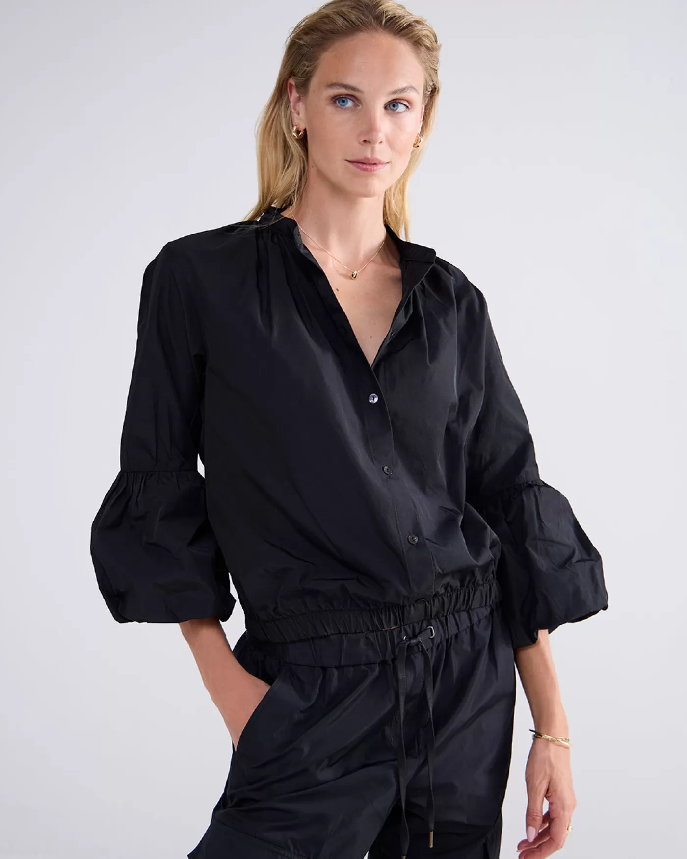 Summum Blouses<Blouse met ballonmouwen