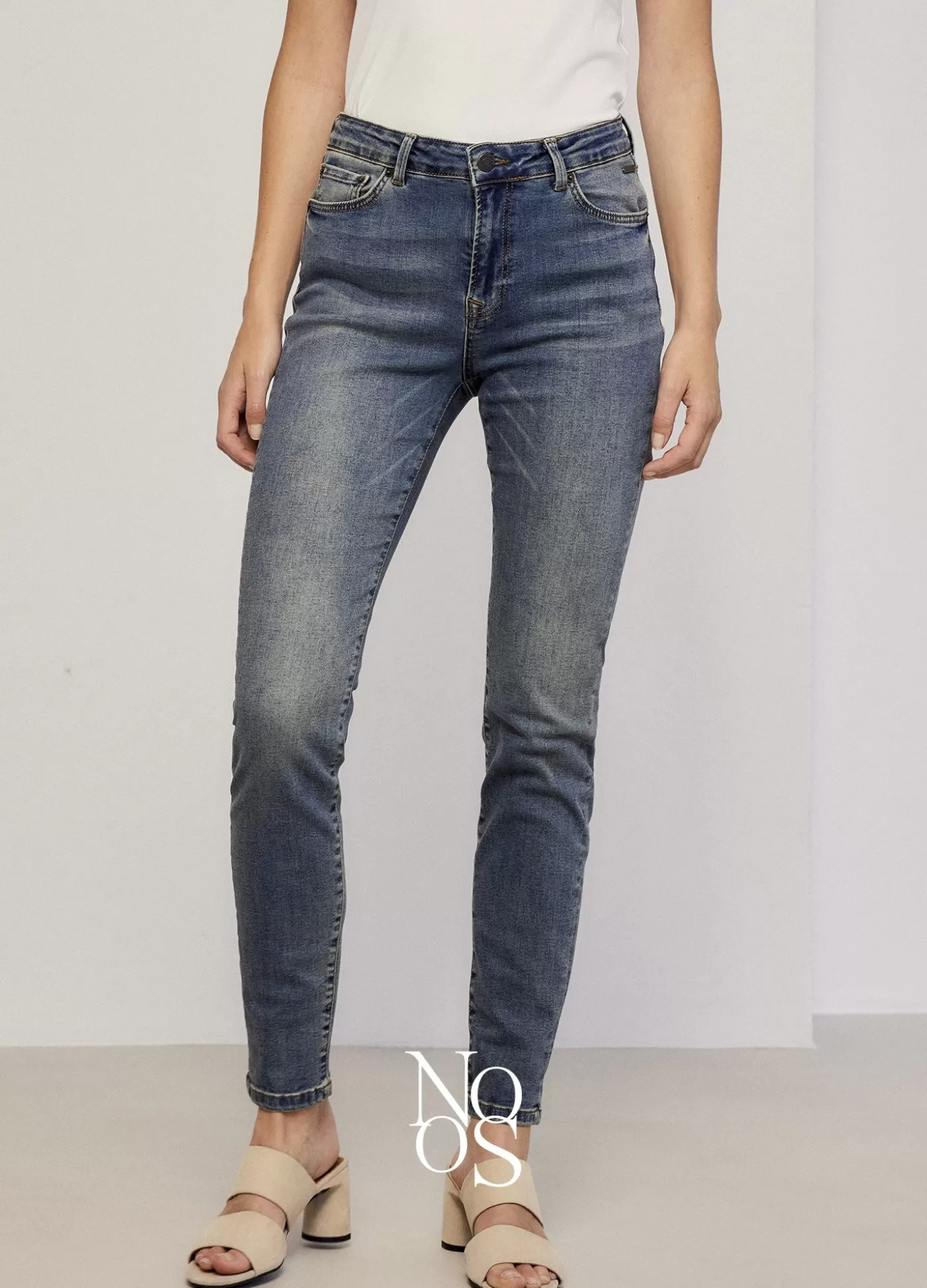 Summum Basics | Jeans<Blue Daze denim tapered jeans