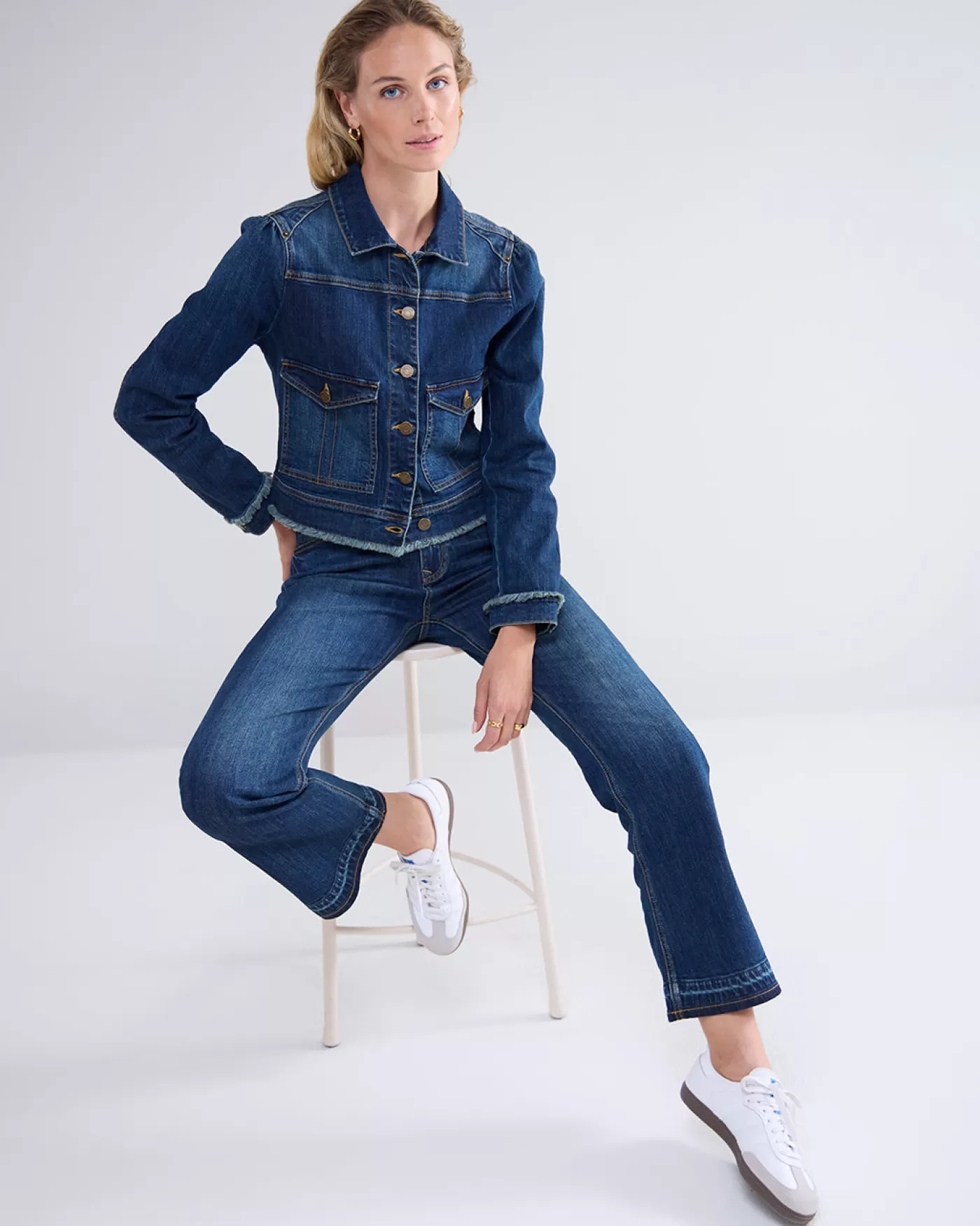 Summum Jeans<Bootcut cropped jeans