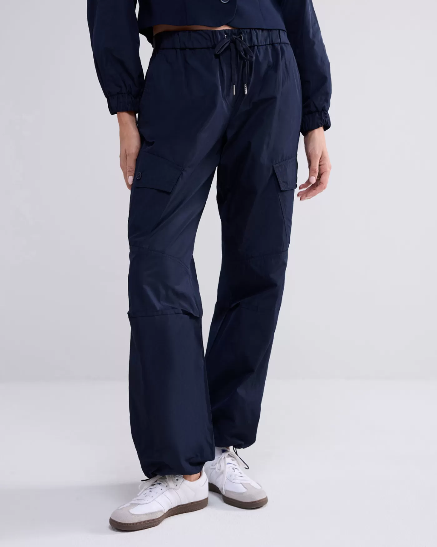 Summum Broeken & Jumpsuits<Cargo broek met elastiek