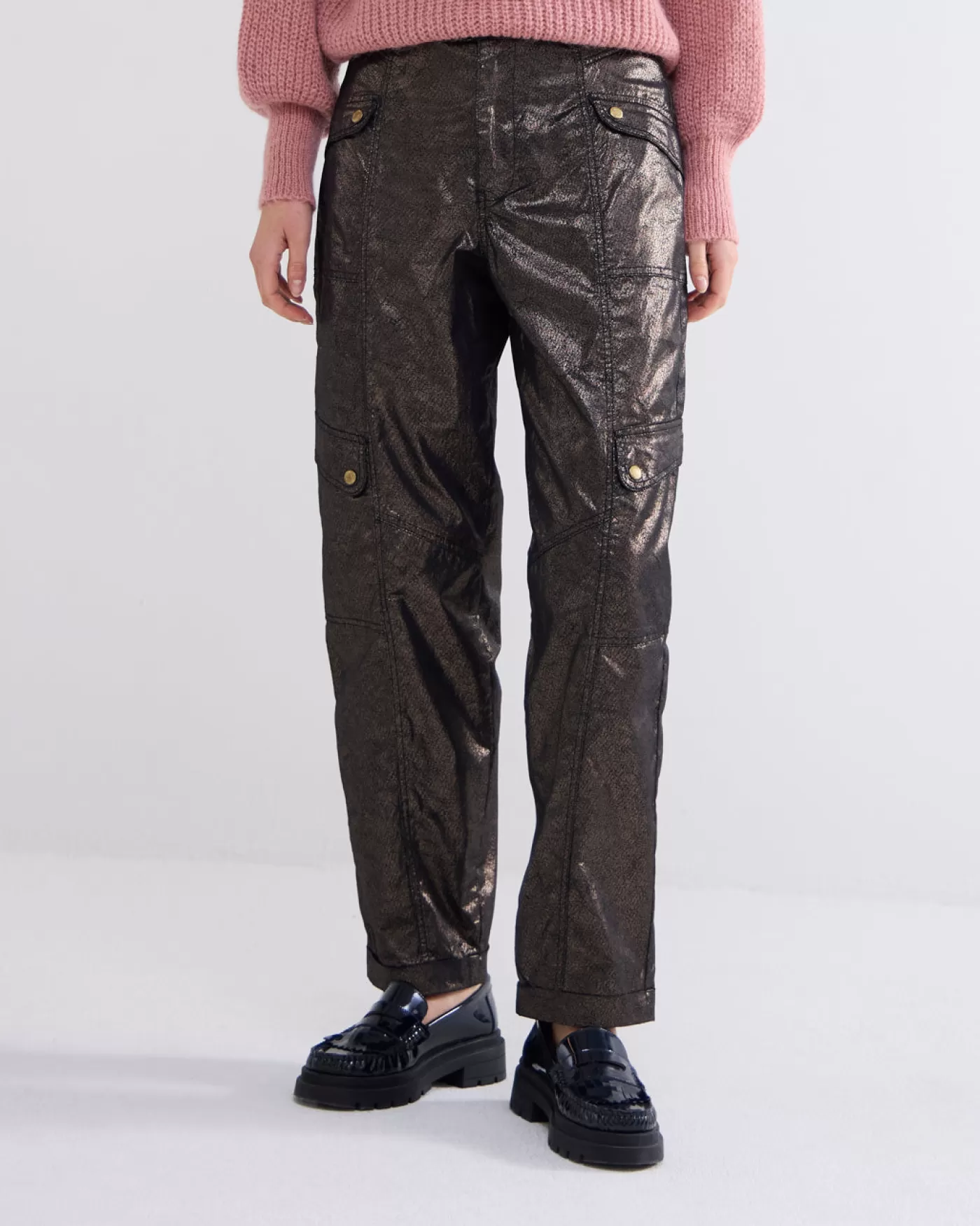 Summum Broeken & Jumpsuits<Cargobroek foil coating