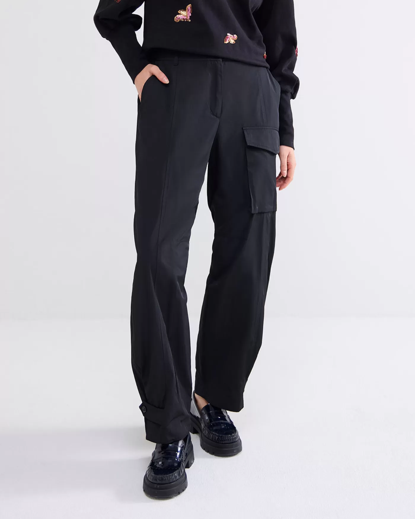 Summum Broeken & Jumpsuits<Cargobroek taft