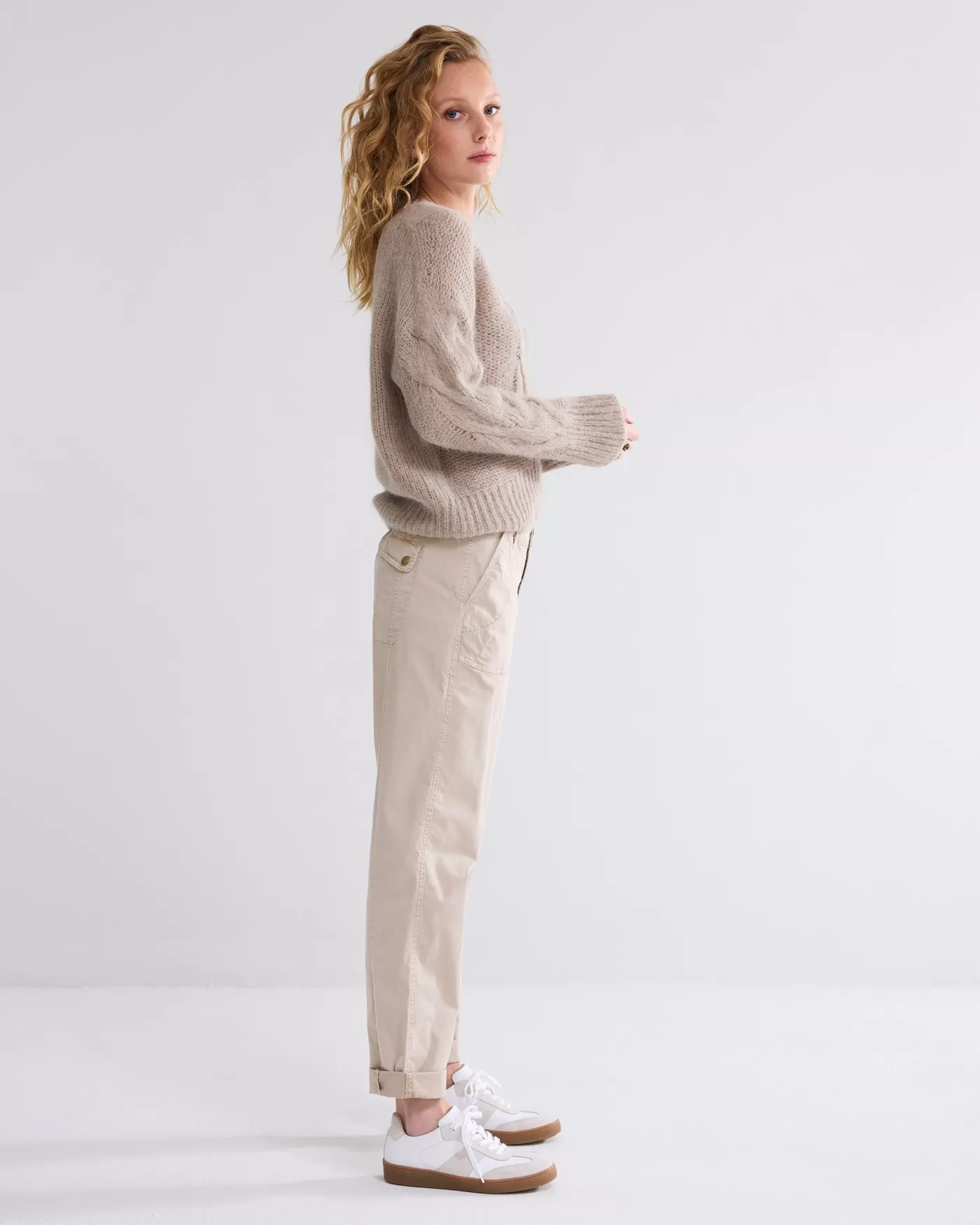 Summum Broeken & Jumpsuits<Casual broek met koord