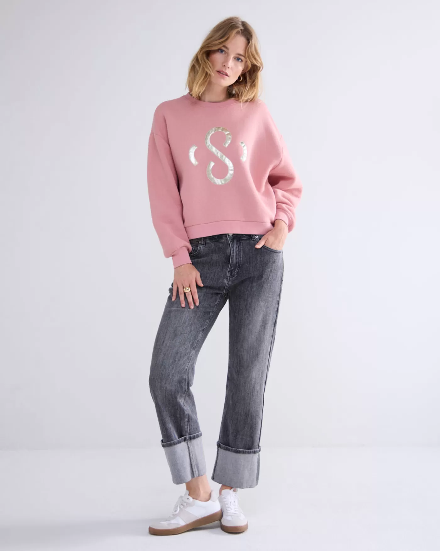 Summum Truien & Vesten<Casual sweater met logo