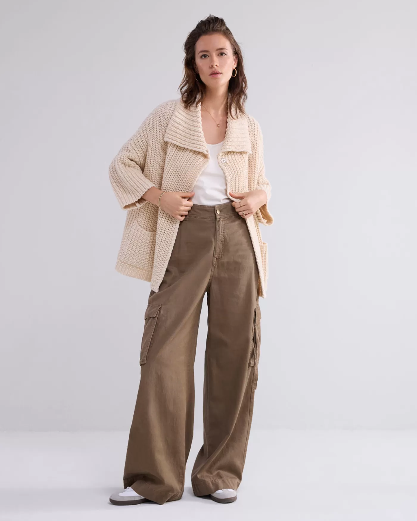 Summum Truien & Vesten<Chunky gebreid vest