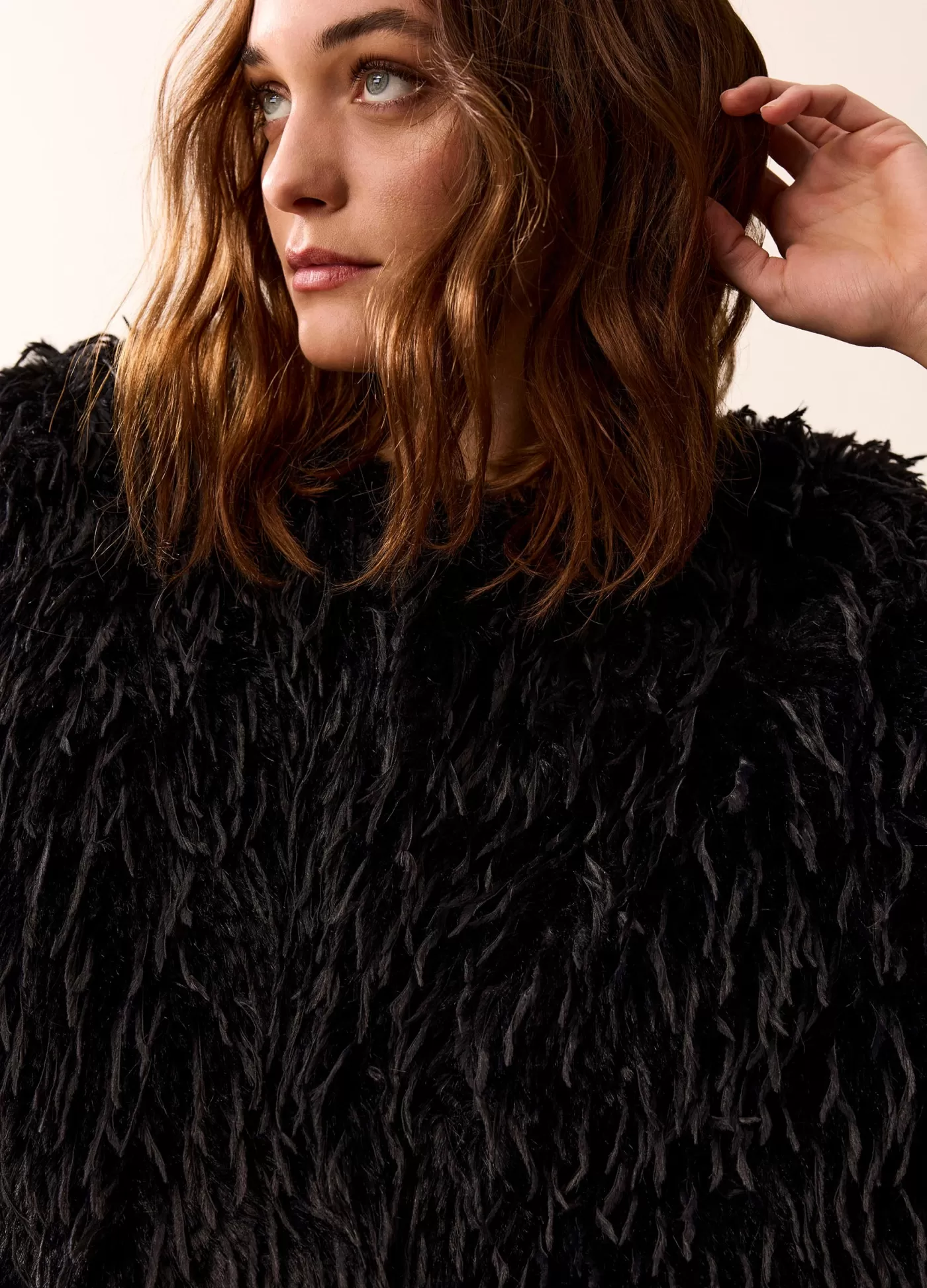 faux_feather_jasje_115797.webp Summum Blazers & Jasjes<Faux feather jasje