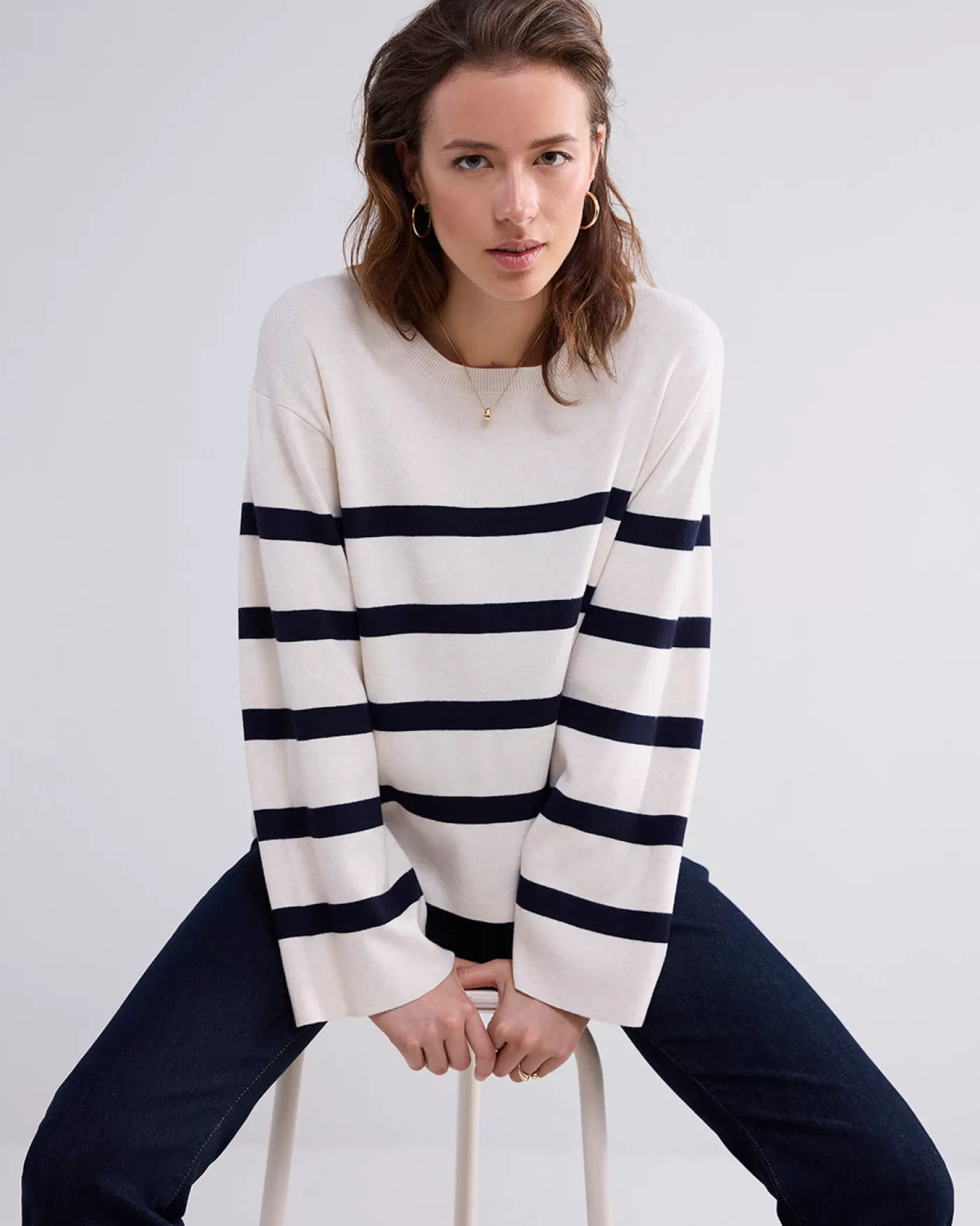 Summum Truien & Vesten<Gebreide boxy sweater