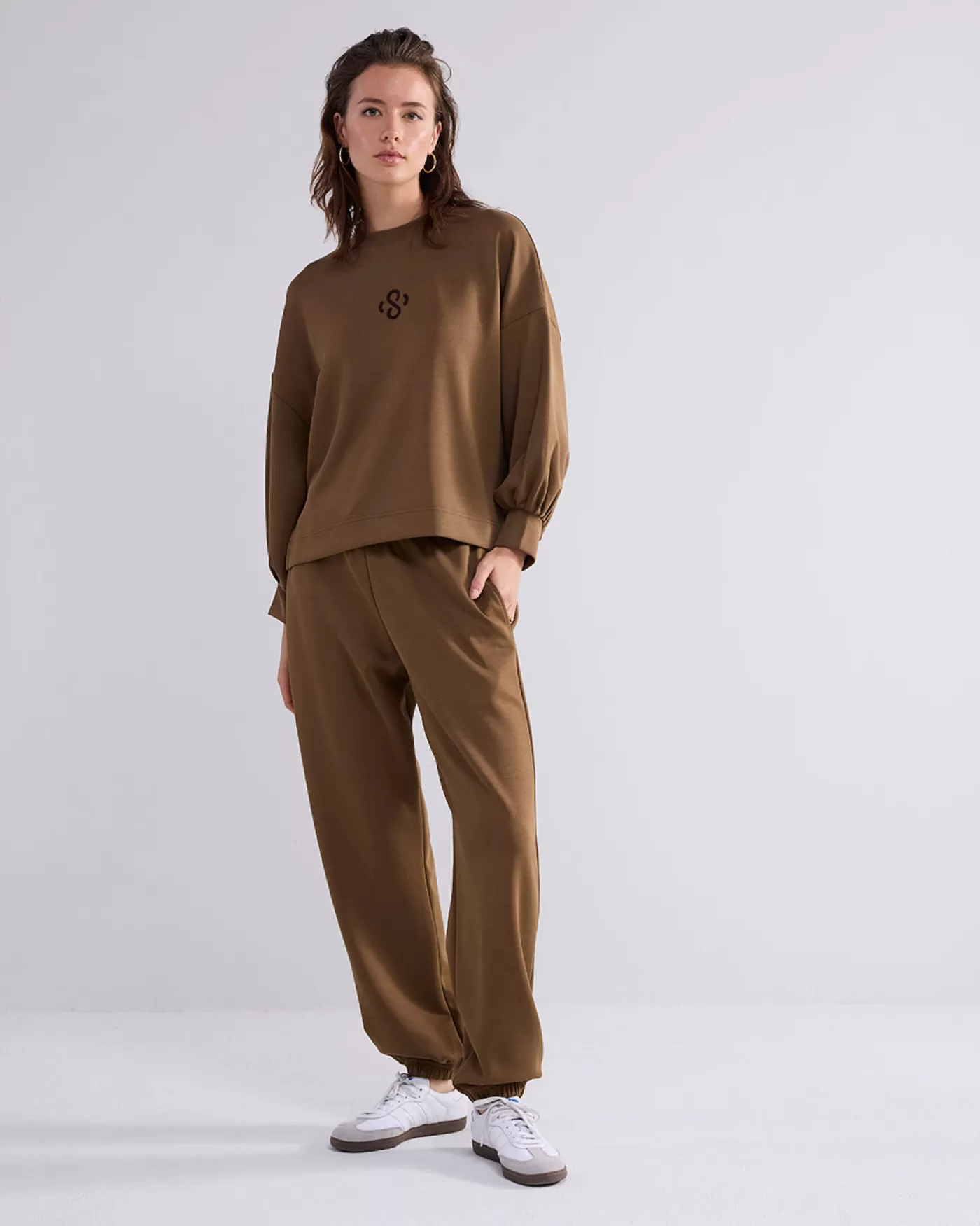 Summum Broeken & Jumpsuits<Jogger pants modal scuba