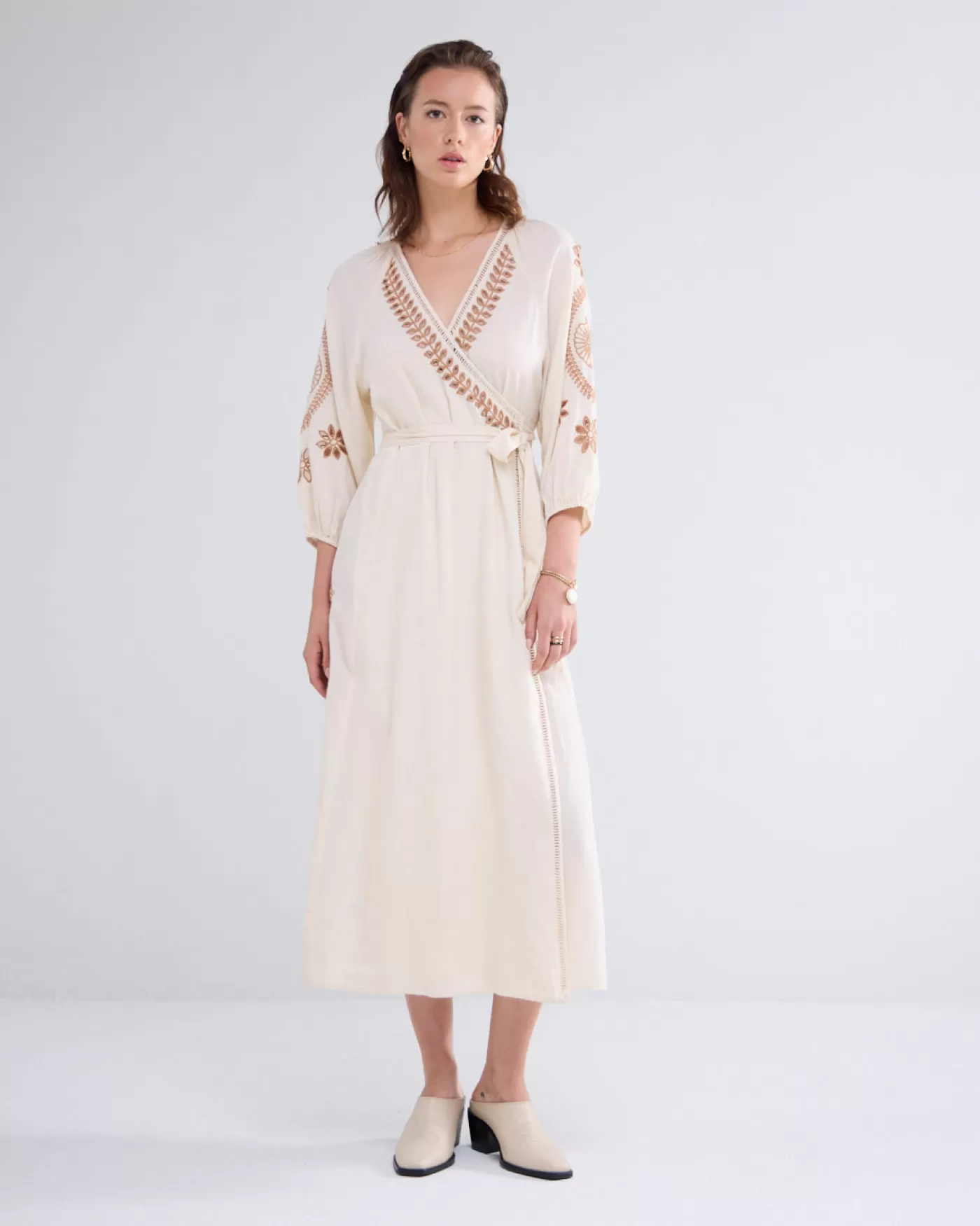 Summum Jurken<Lange wikkel jurk