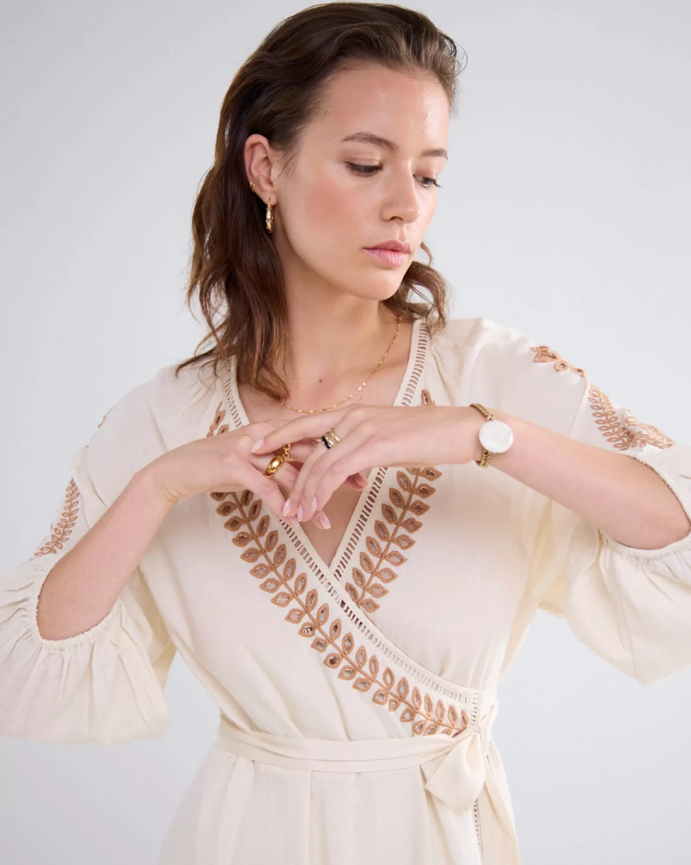 Summum Jurken<Lange wikkel jurk