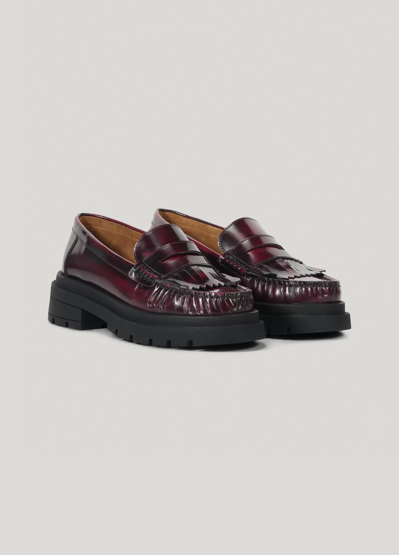 Summum Schoenen<Loafers met dikke zool