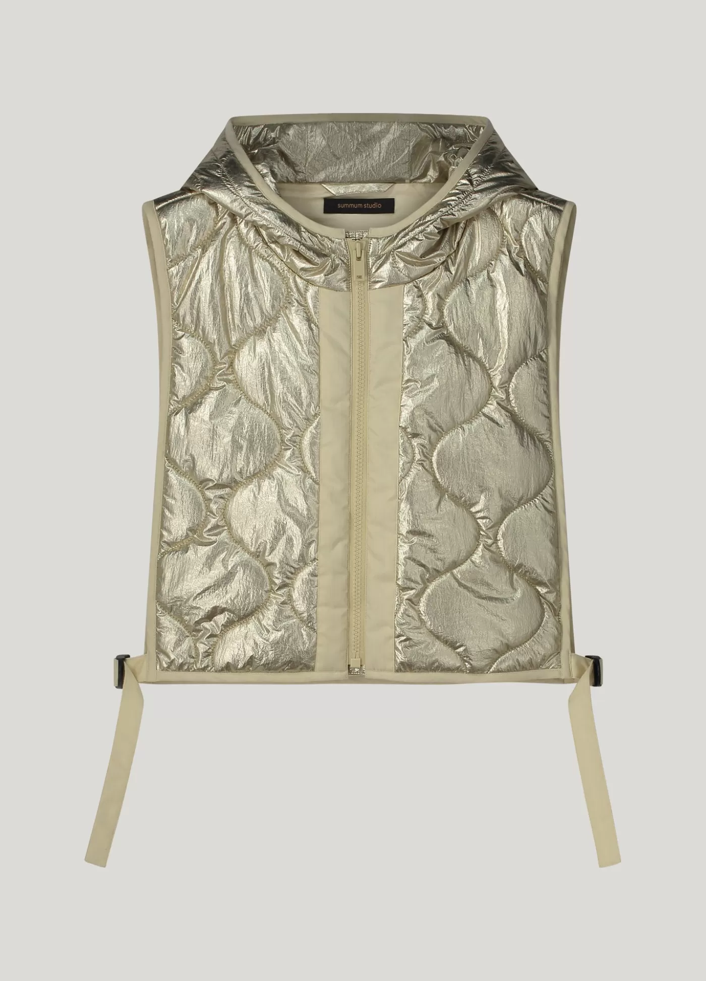 metallic_mock_collar_115934.webp Summum Blazers & Jasjes<Metallic mock collar