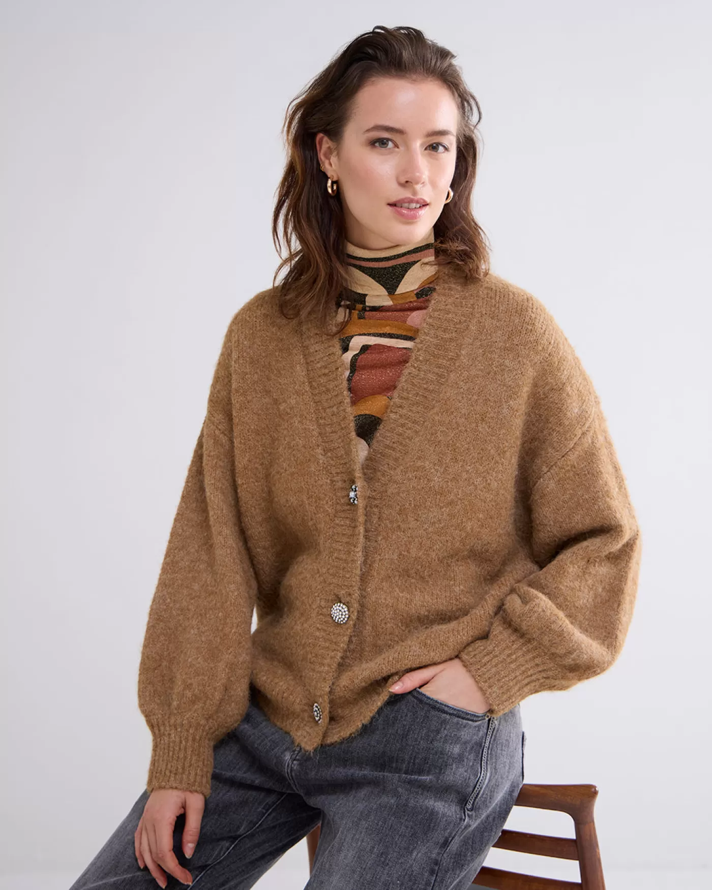 Summum Truien & Vesten<Oversized vest