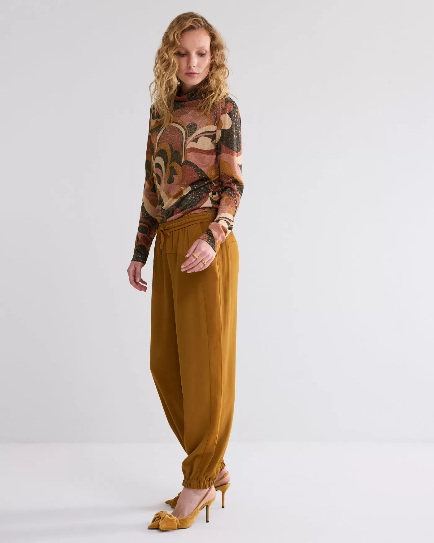 Summum Broeken & Jumpsuits<Pofbroek crêpe