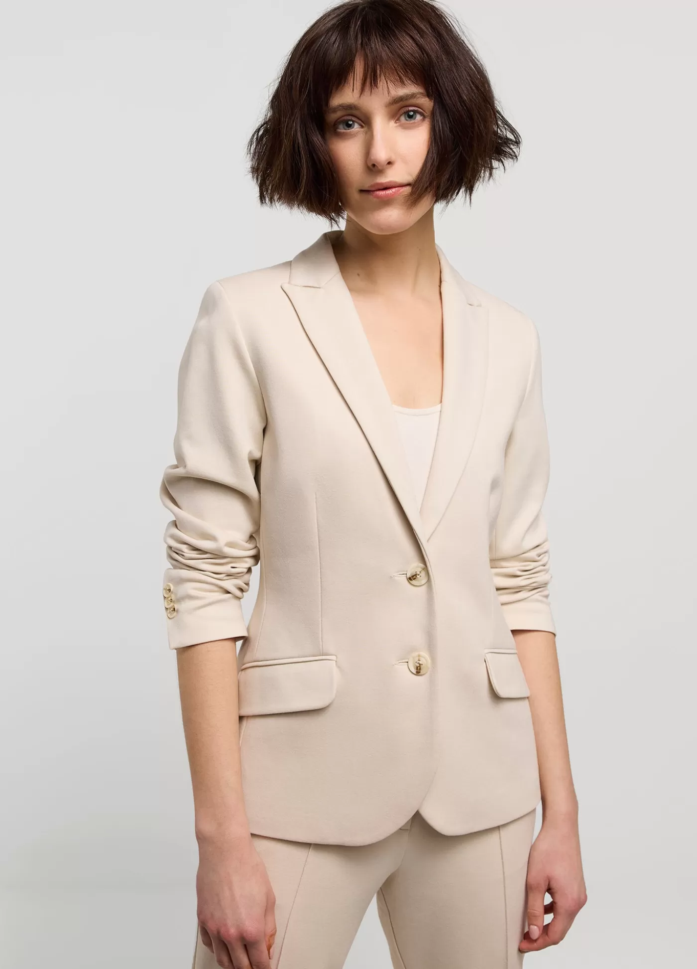 Summum Basics | Tops & T-Shirts<Punto milano blazer