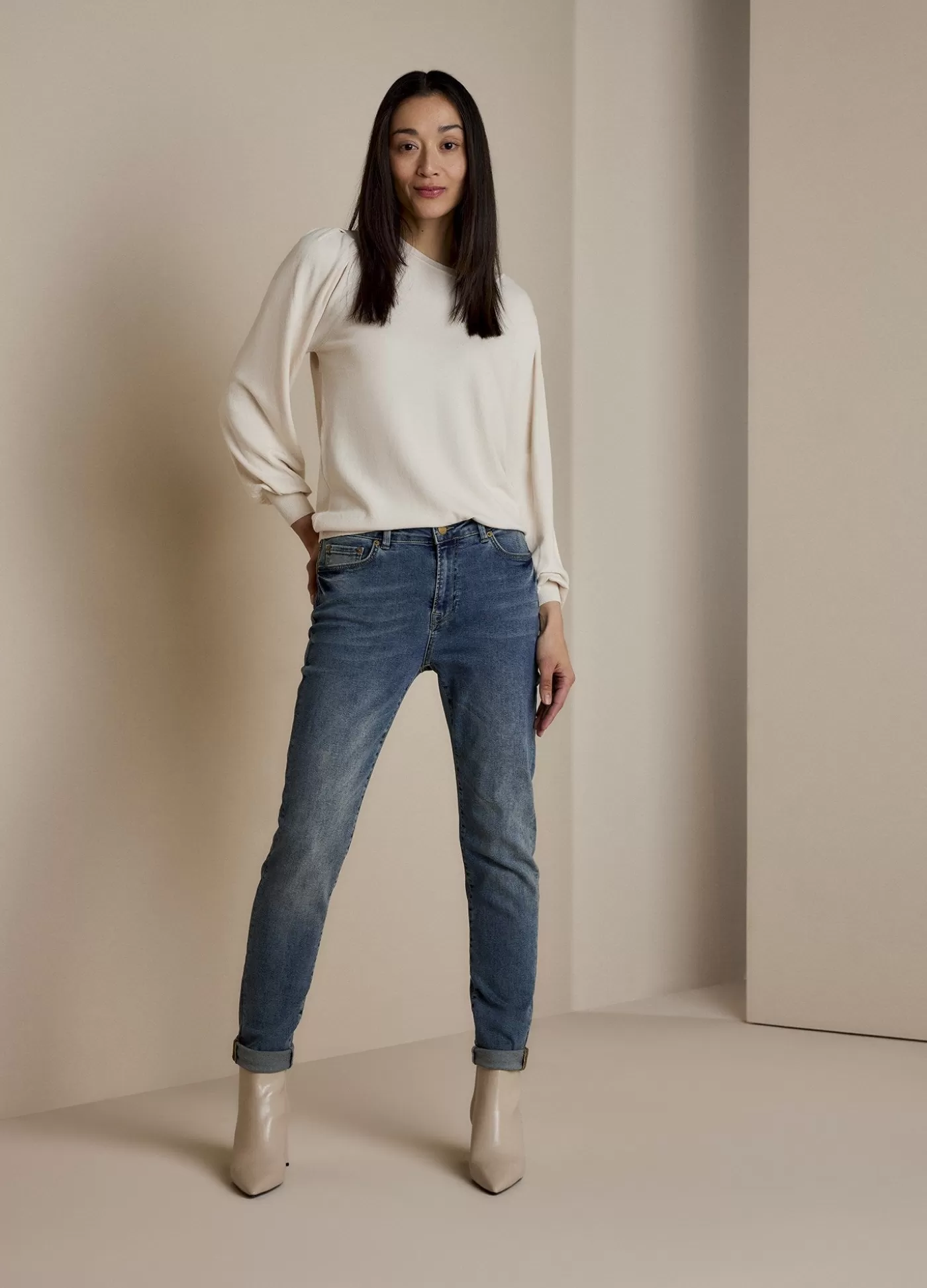 Summum Basics | Jeans<Skinny Blue Daze Nova