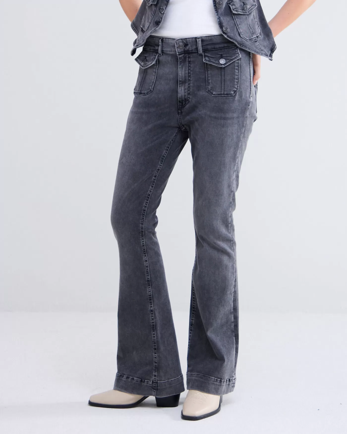 Summum Jeans<Skinny flared jeans