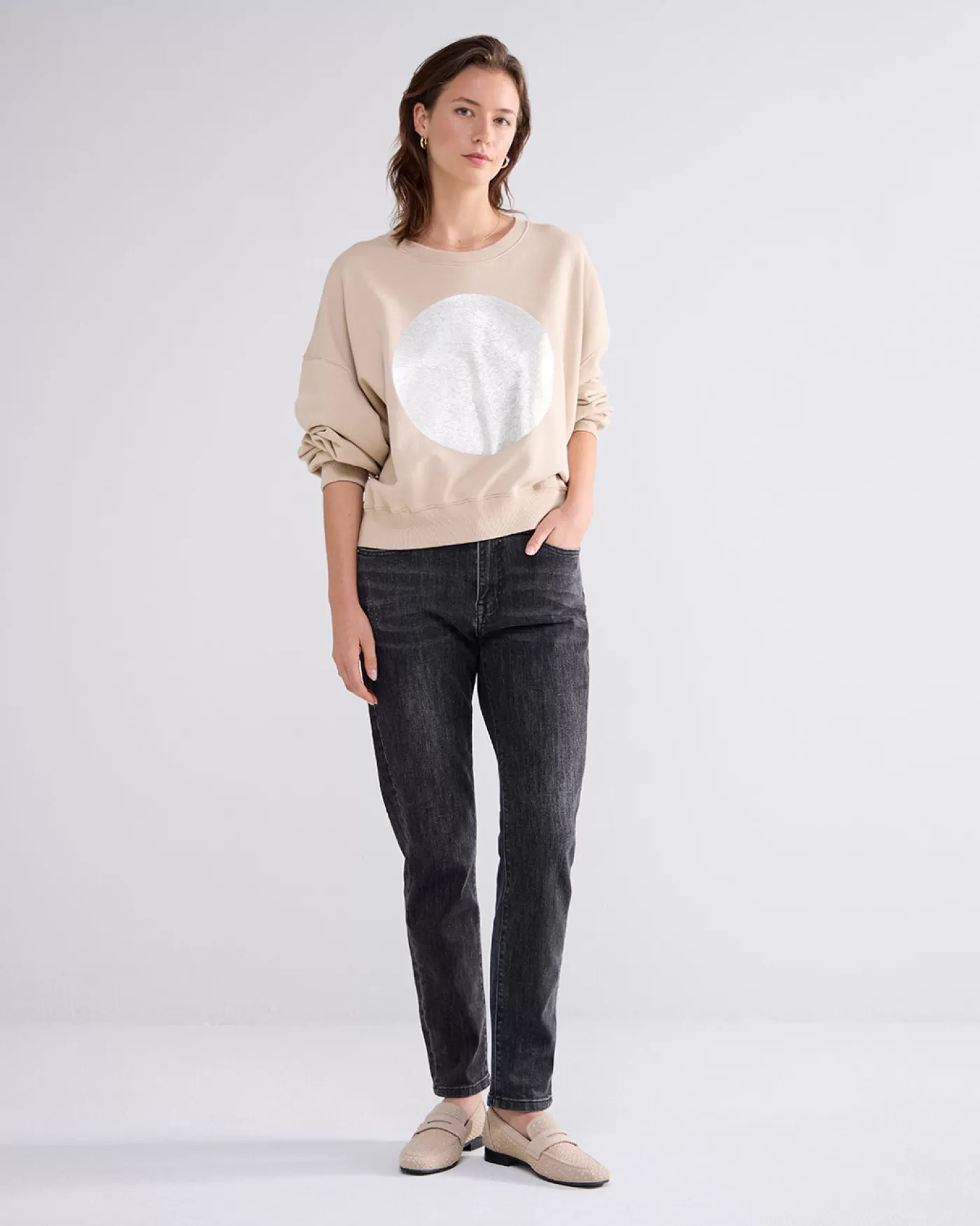 Summum Truien & Vesten<Sweater metallic artwork