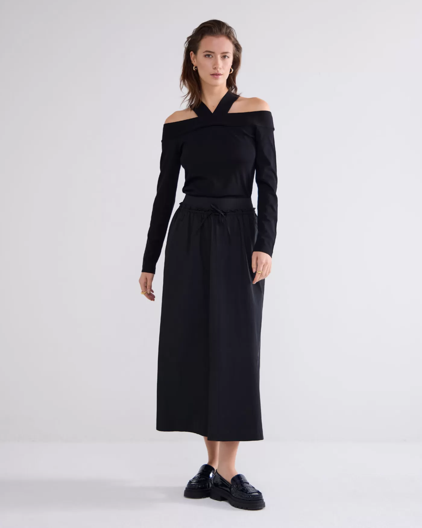 Summum Rokken<Taft rok met steekzakken