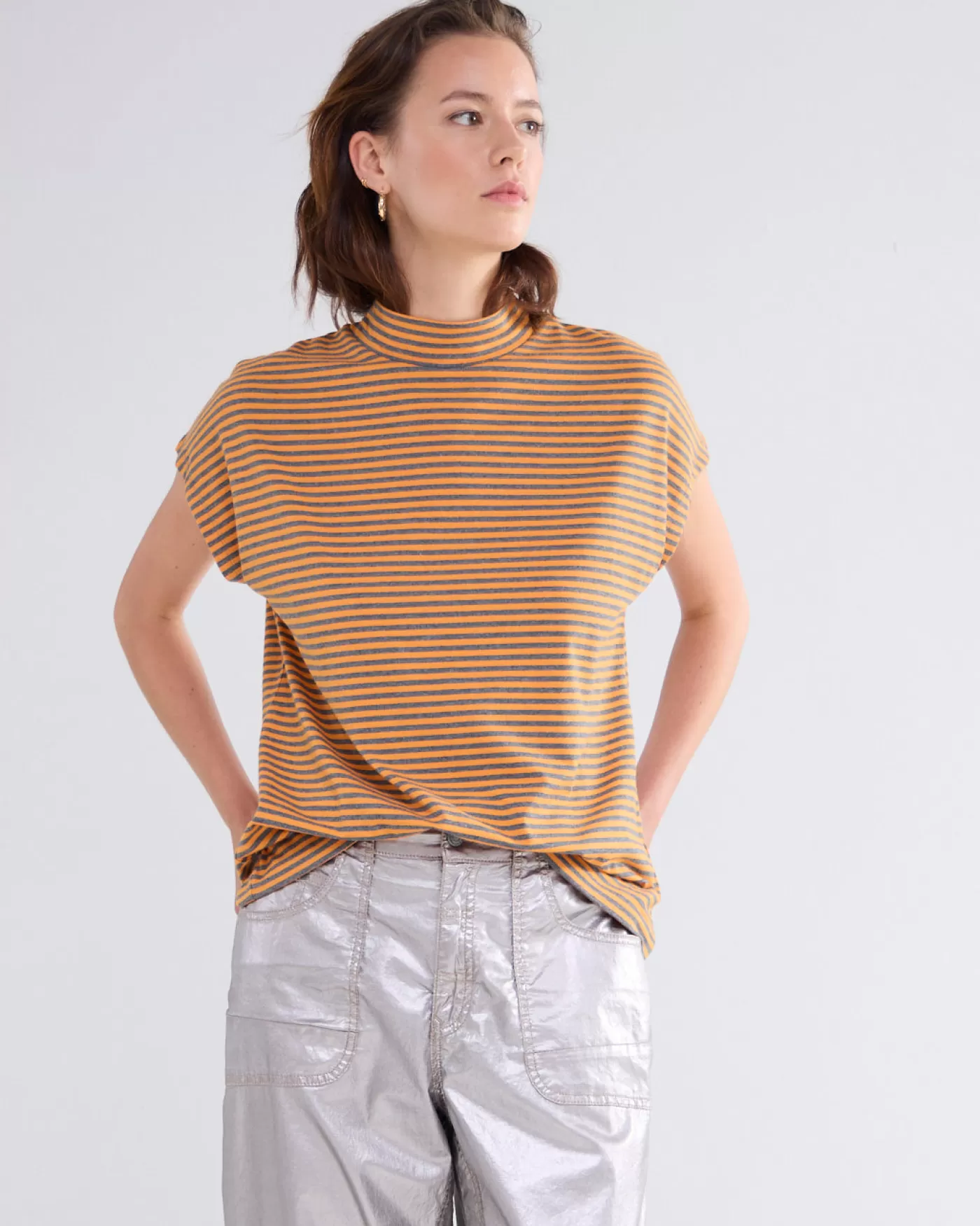 Summum Tops & T-Shirts<Top met aangeknipte mouwen