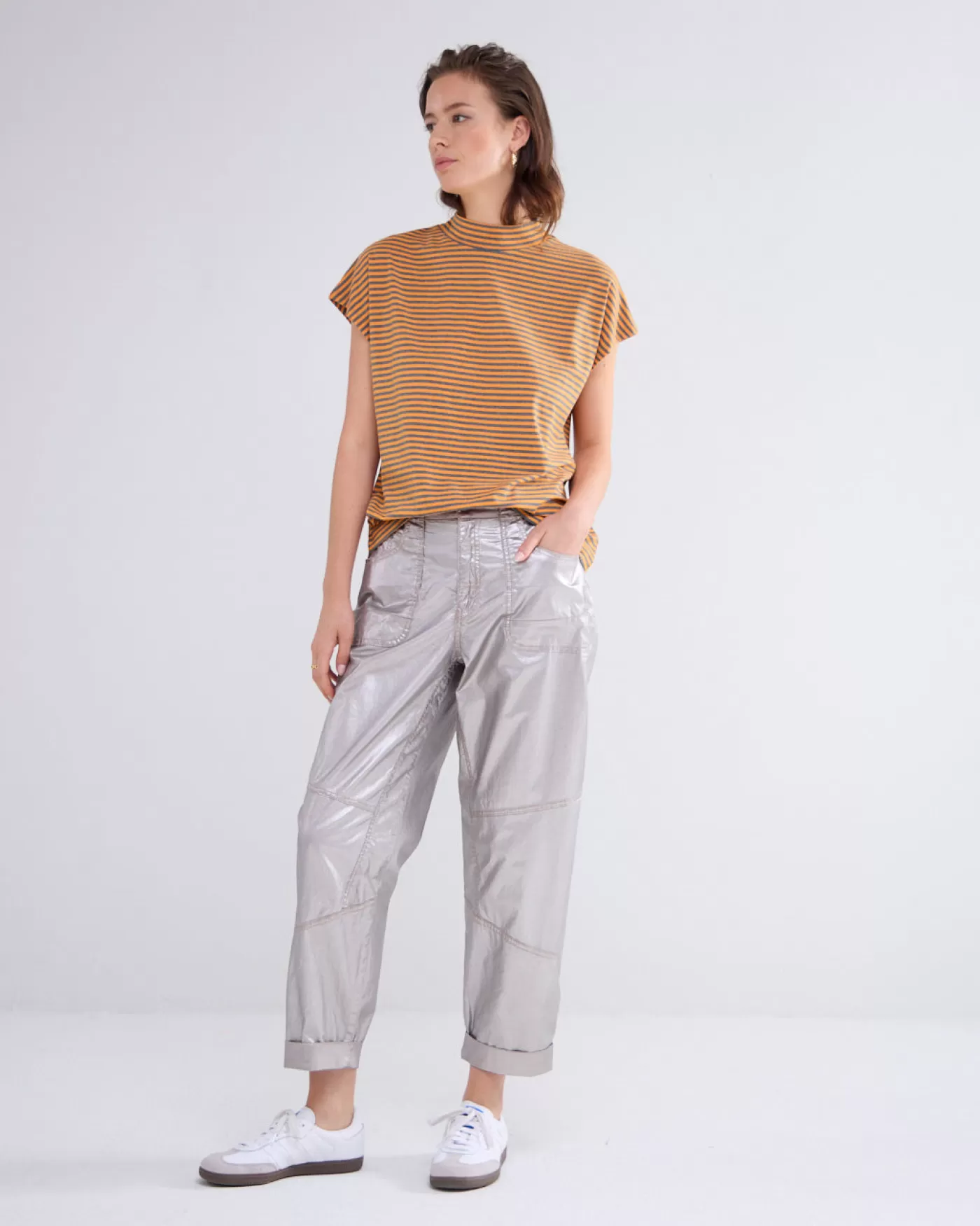 Summum Tops & T-Shirts<Top met aangeknipte mouwen