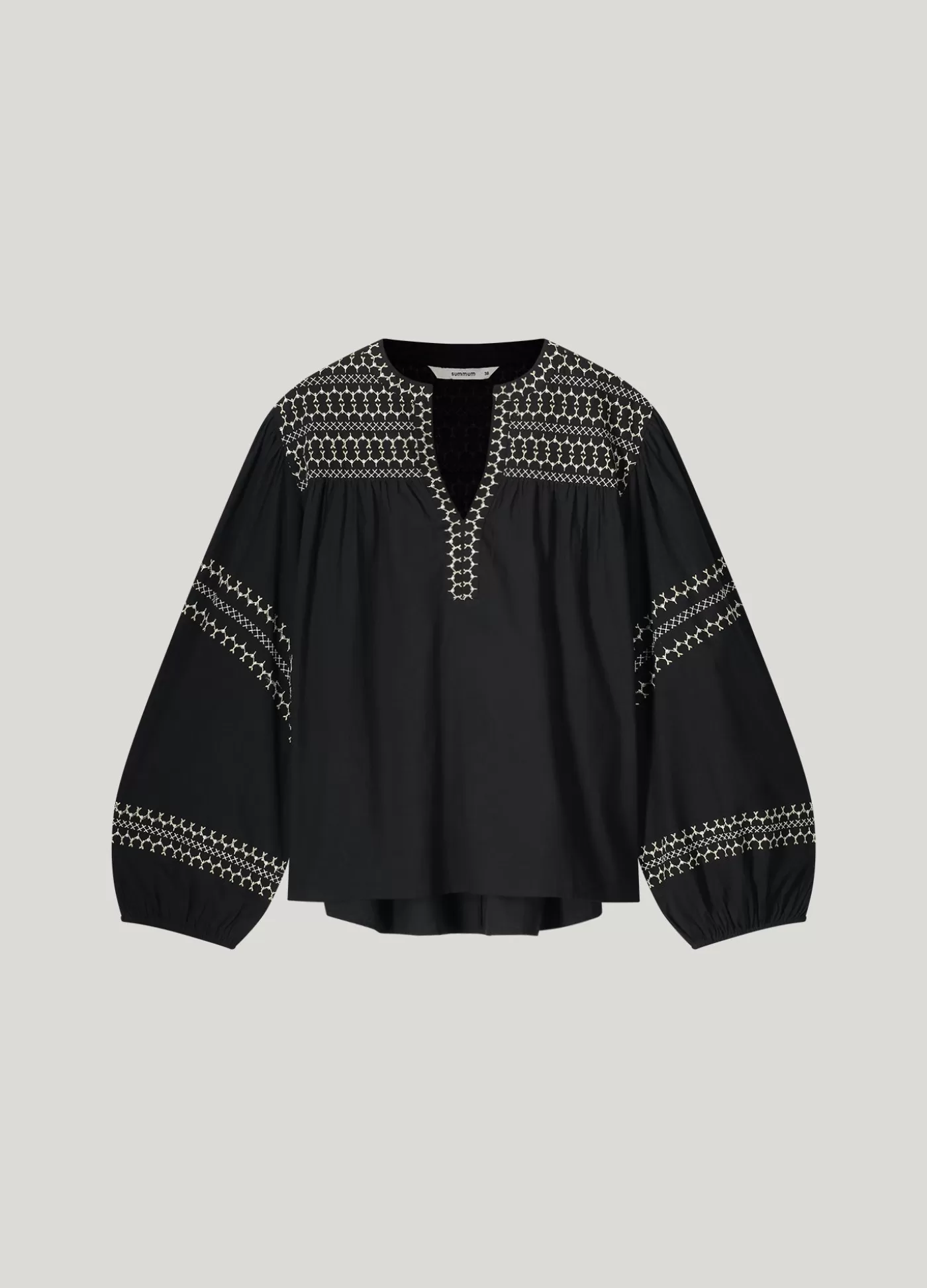 top_met_ballonmouwen_118805.webp Summum Tops & T-Shirts<Top met ballonmouwen