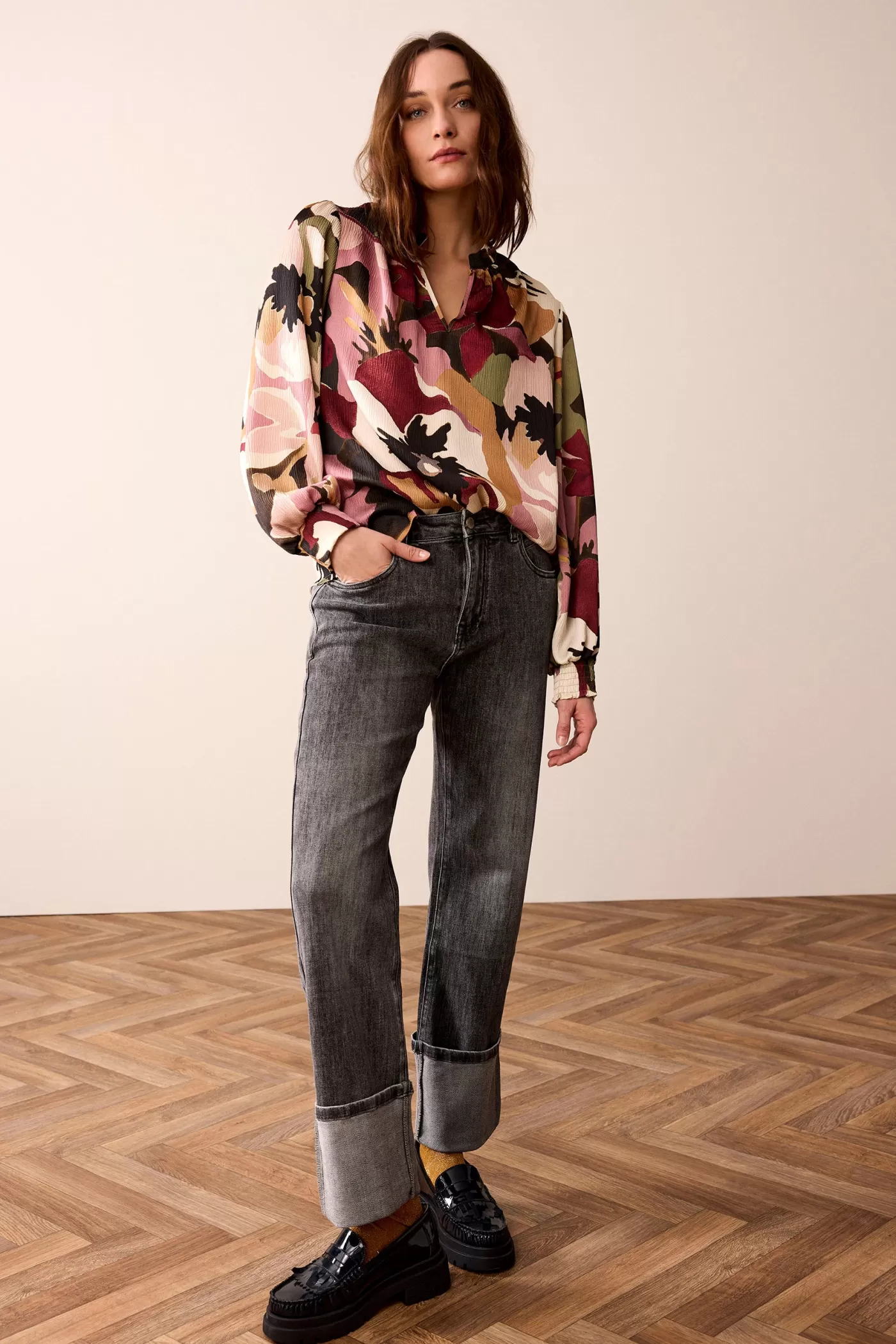 Summum Blouses | Tops & T-Shirts<Top met bloemenprint