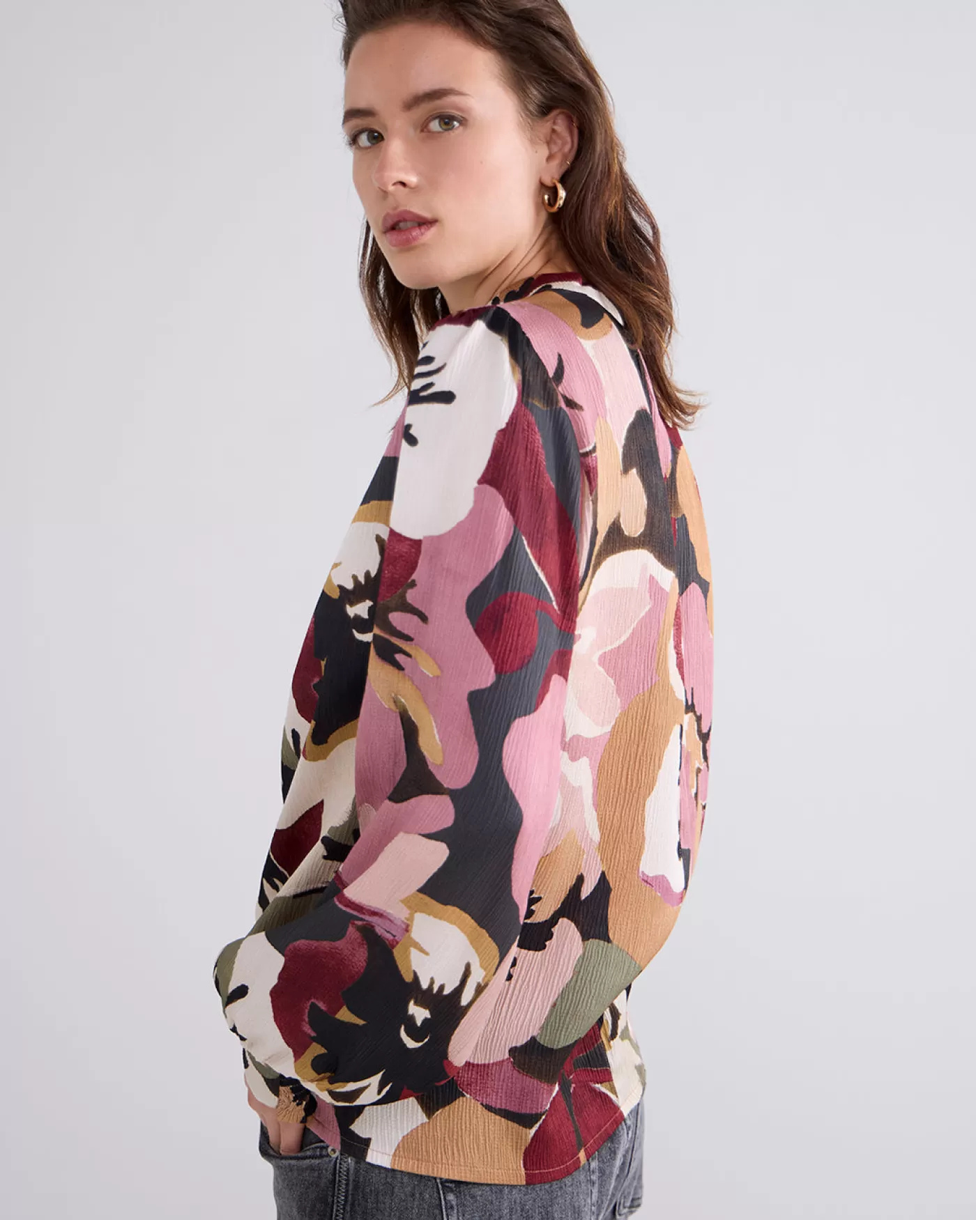 Summum Blouses | Tops & T-Shirts<Top met bloemenprint