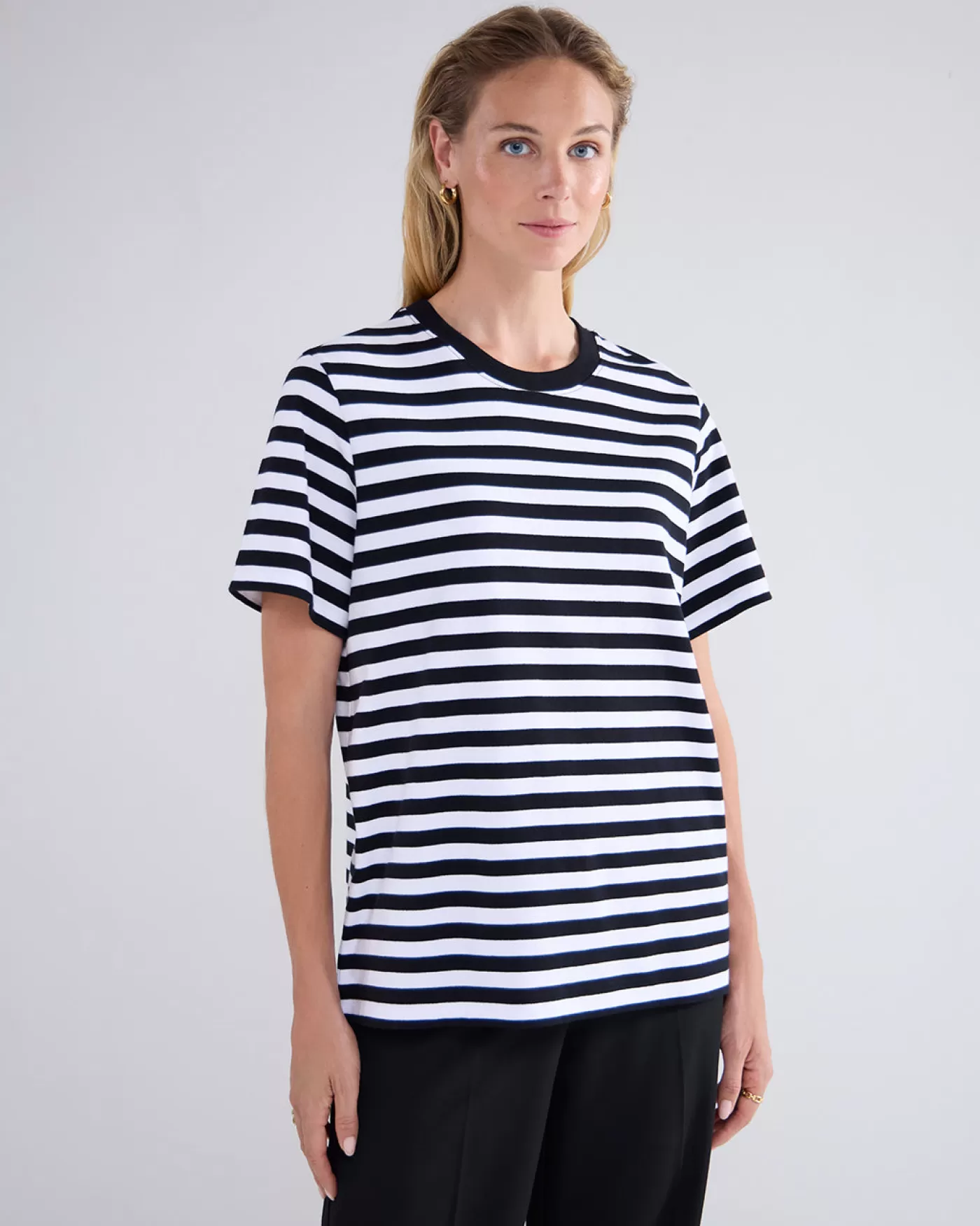 Summum Basics<Top met korte mouwen