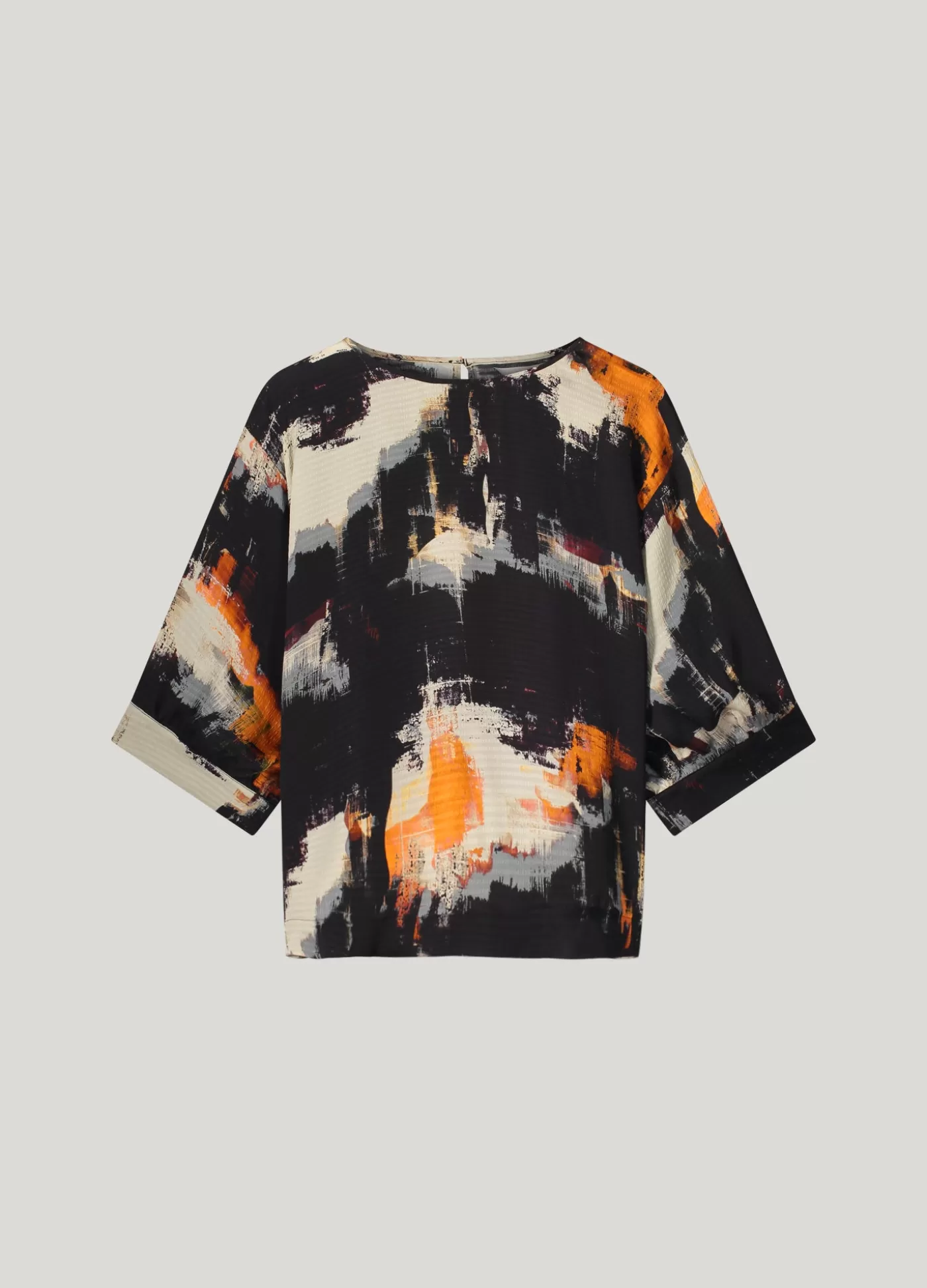 top_met_split_en_wijde_mouwen_118156.webp Summum Tops & T-Shirts<Top met split en wijde mouwen