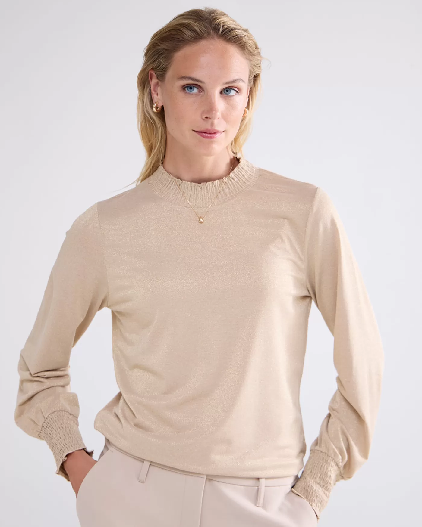 top_metallic_118871.webp Summum Tops & T-Shirts<Top metallic