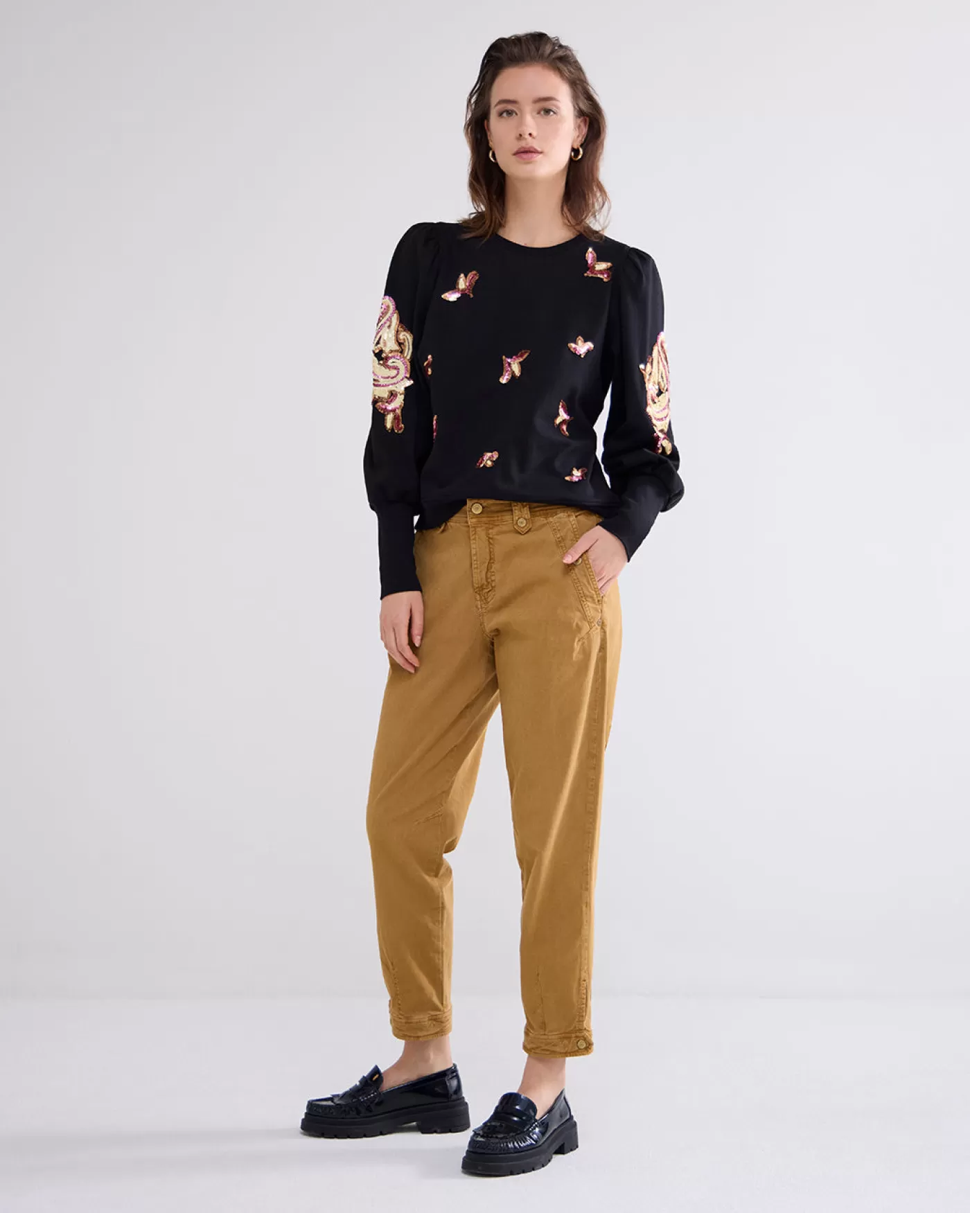 Summum Broeken & Jumpsuits<Twill broek