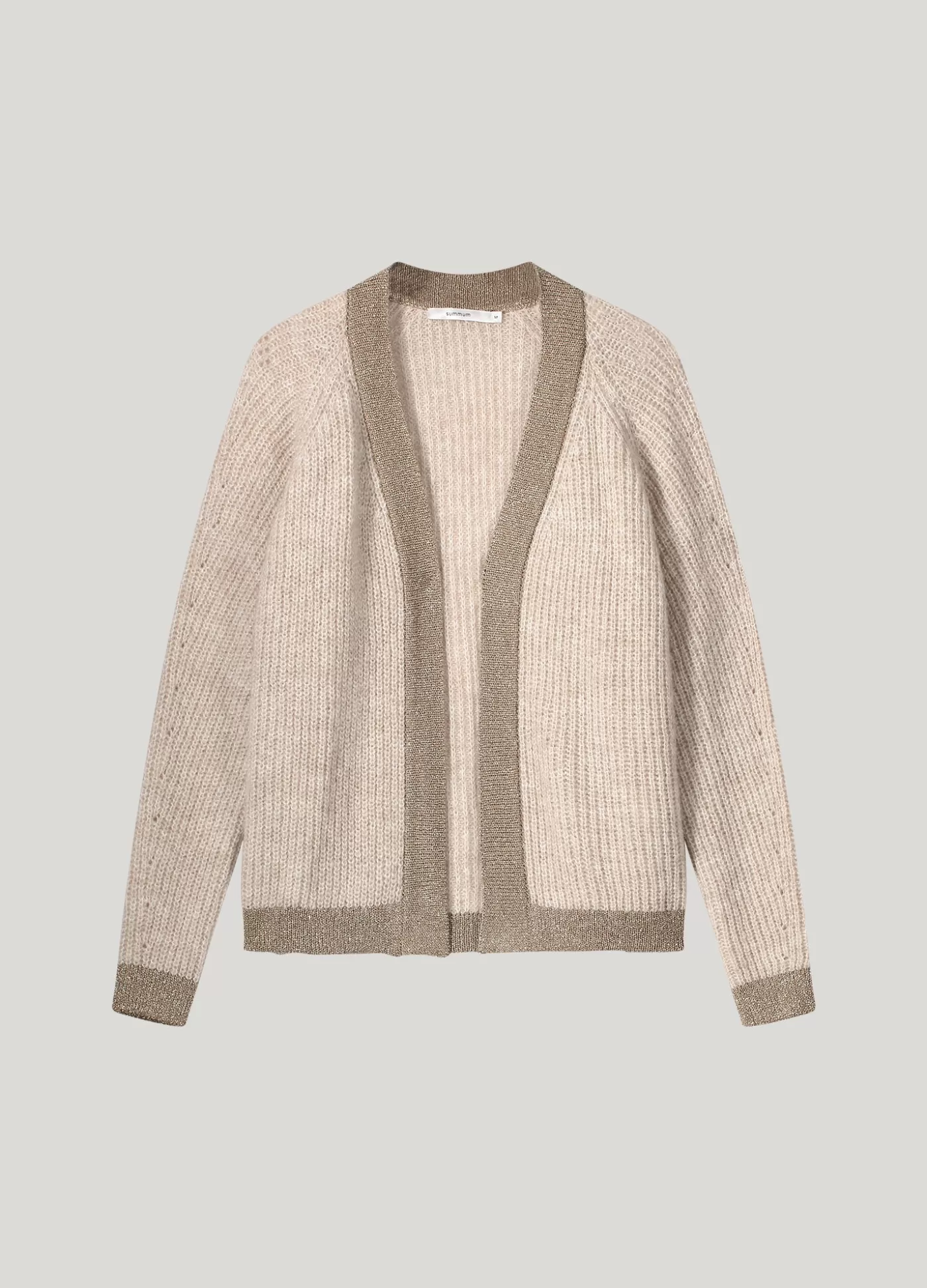 zacht_vest_met_lurex_117337.webp Summum Truien & Vesten<Zacht vest met lurex